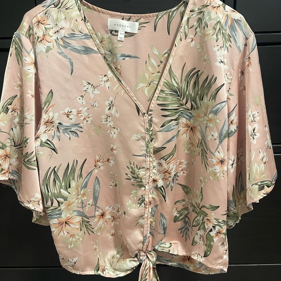 Crop top Blouse (Oversize) - Picture 2 of 2